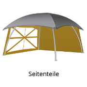 zeltzone 25 Seitenteile